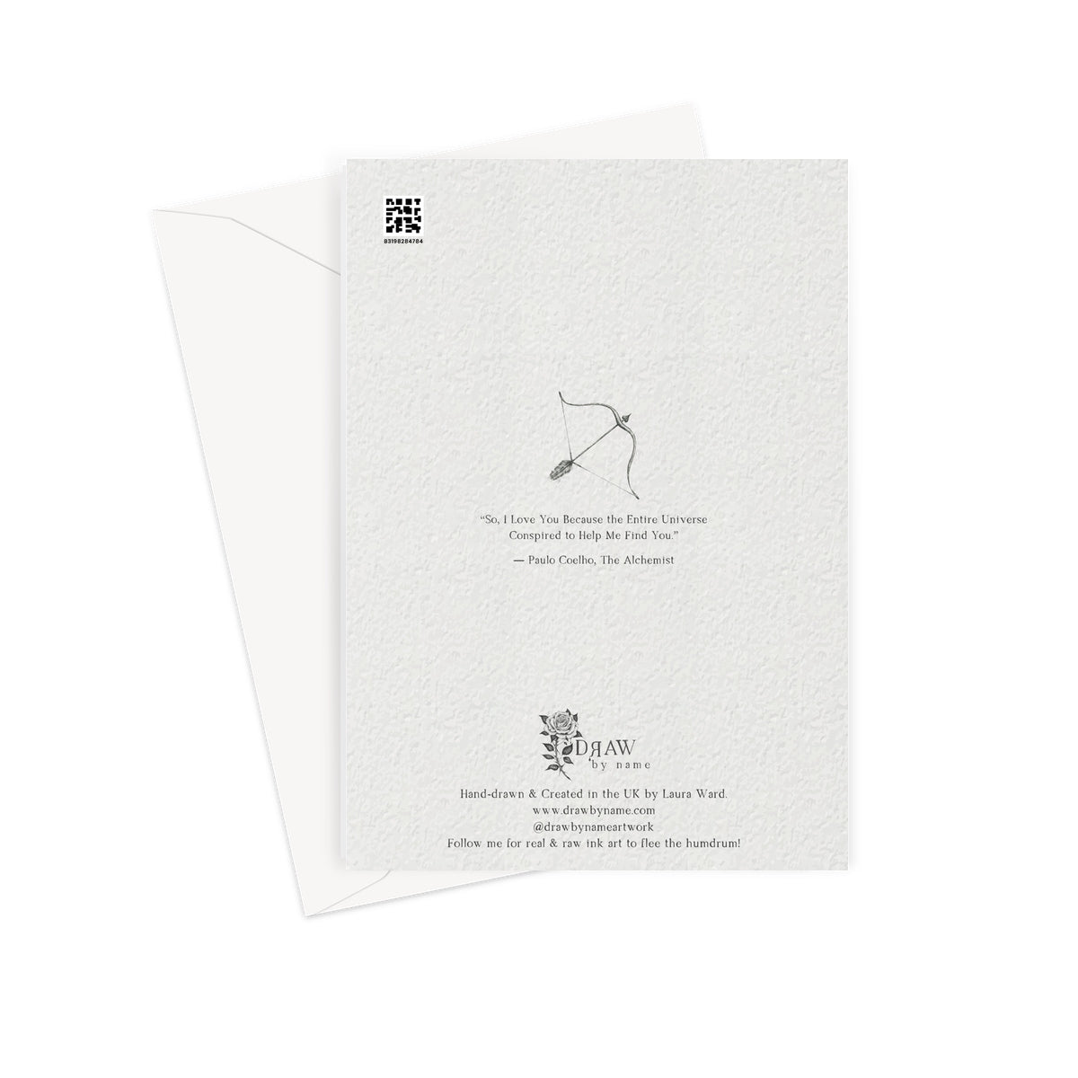 The Entire Universe Conspired To Help Me Find You - Greeting Card