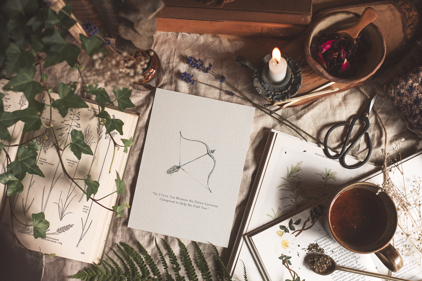 The Entire Universe Conspired To Help Me Find You - Greeting Card