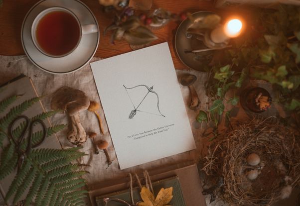 The Entire Universe Conspired To Help Me Find You - Greeting Card
