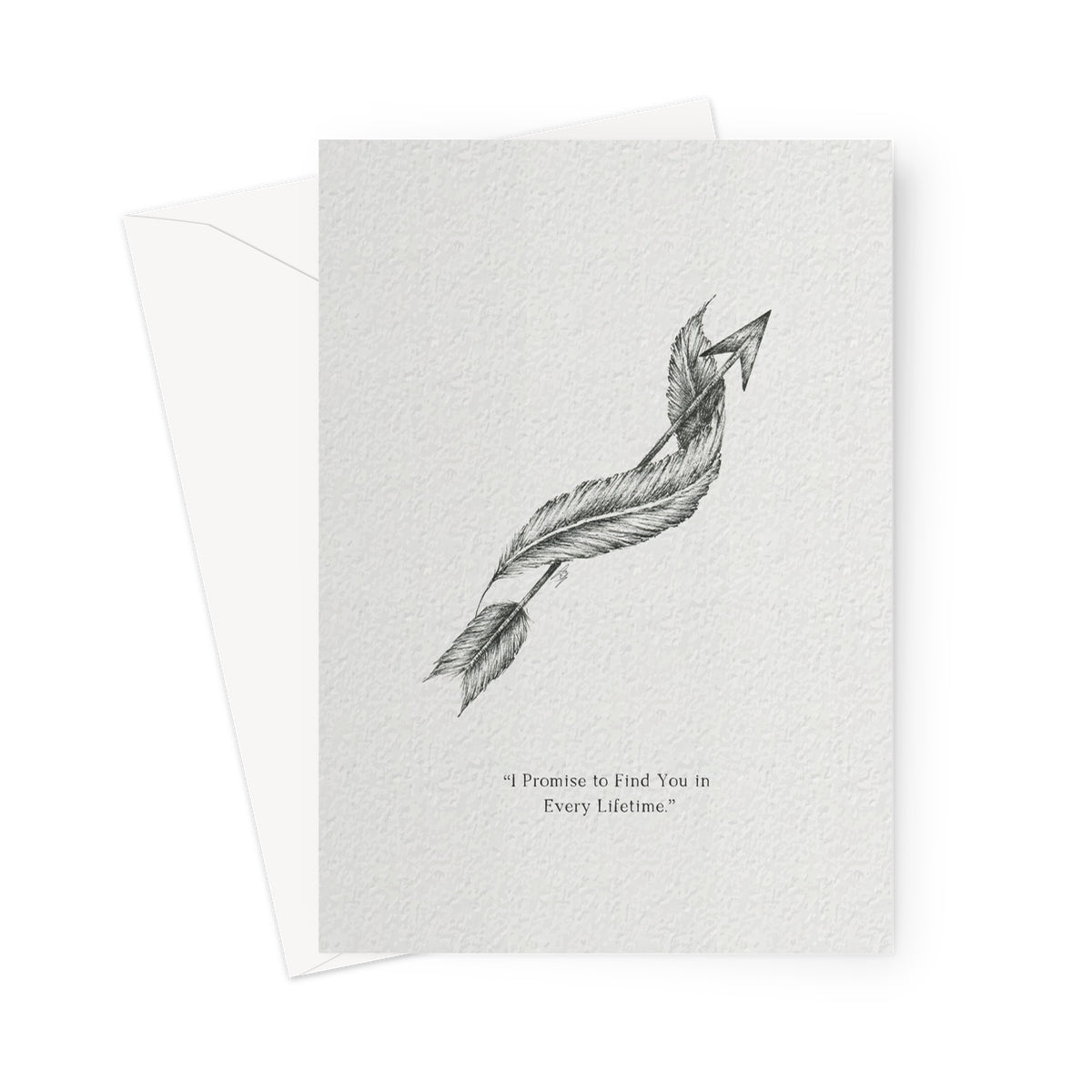 I Promise to Find You In Every Lifetime - Greeting Card